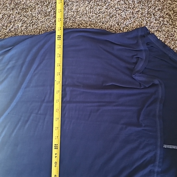 LIVI criss cross dip dyed tank top royal blue baby blue summer blouse with spand - Picture 10 of 13